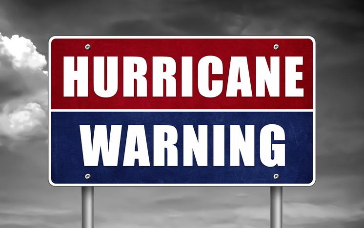 hurricane warning image