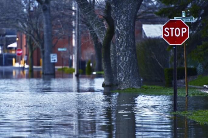 image of flooded streets